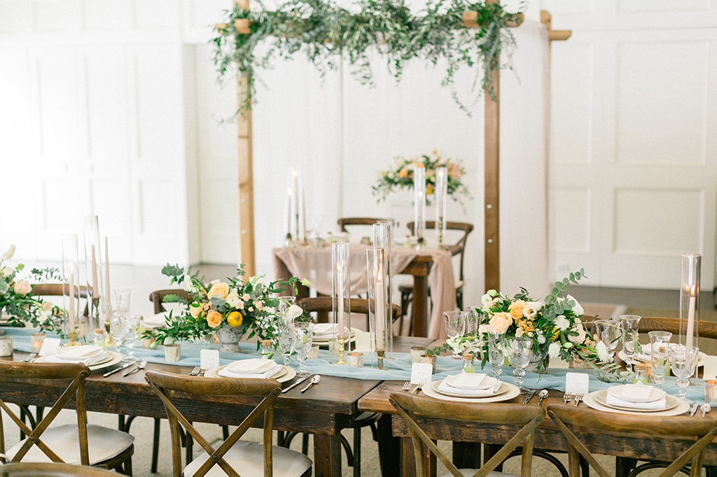 Harvest Table in Orchard Room