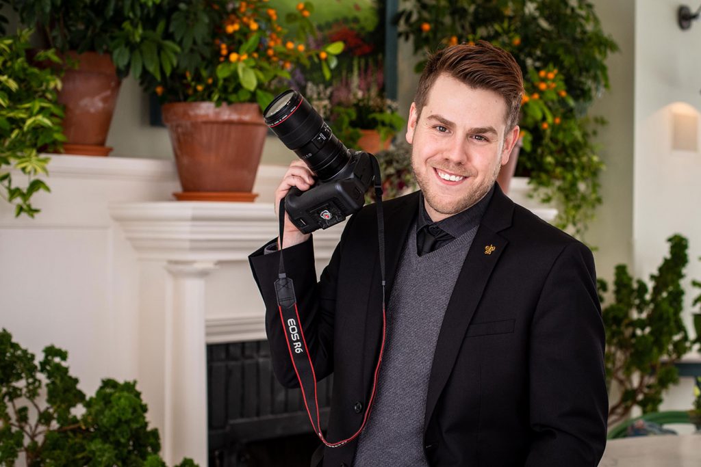 Marketing Coordinator Bradley Macklam