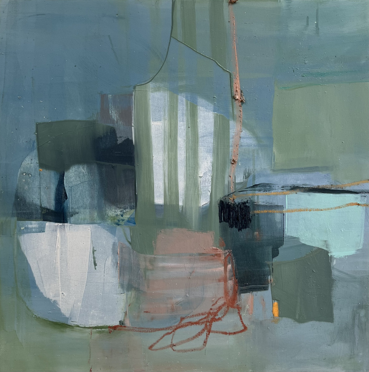 j reynolds, moon language, 2023, 24 x24 oil on panel, $2500+hst